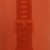 Сменный браслет силиконовый для Apple Watch 38mm с застежкой в коробке оранжевый