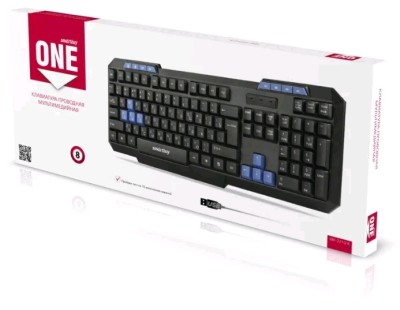 Клавиатура проводная мультимедийная Smartbuy ONE 221 USB, (SBK-221U-K) черная Клавиатура проводная мультимедийная Smartbuy ONE 221 USB, (SBK-221U-K) черная